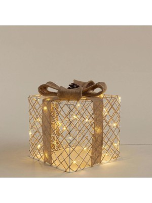 Zemira Giftbox Işıklı Dekoratif Obje 25 cm