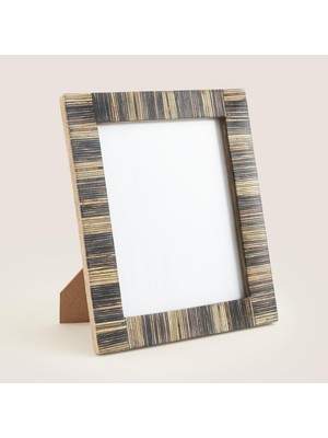 Zemira Sanian Fotoğraf Çerçevesi 25X30CM Natural-Lacivert