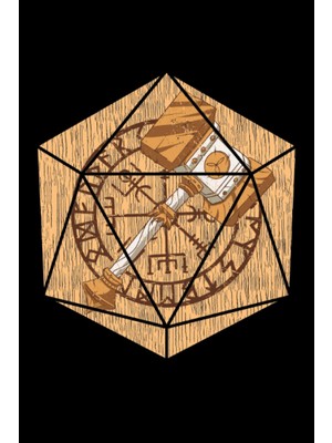 Zemira Martillo De Odín Mjolnir D20 - Cuaderno De Mitología Nórdica: Din A5 (6x9) Entusiasta