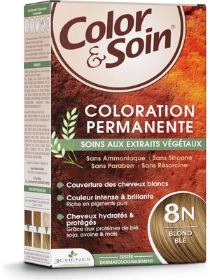 Zemira Les 3 Chênes Color&soin 8n Wheat Germ Blond