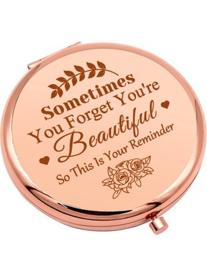 Zemira Mwphuy Kızlar Için Ilham Verici Hediyeler Kompakt Makyaj Aynası Kadınlar Için Hediyeler Teşvik Hedi