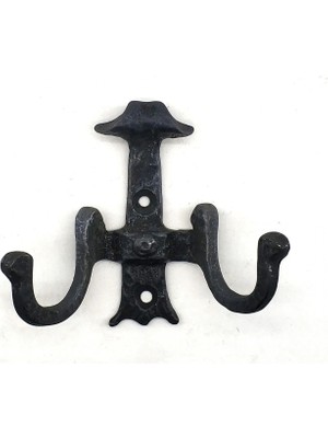 Ozkr Store Antika Tarz Dekoratif Pirinç Gemici Askı - 85X94 Mm, Oksit