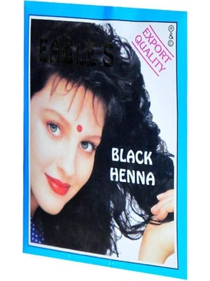 Zemira Hint Kınası Siyah ''black Henna'' 1 Kutu 6AD x 10 gr
