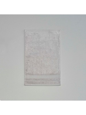Zemira Linens Pamuk 30X45 cm El Havlusu Gri