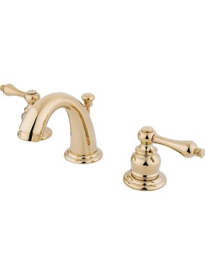 Zemira Brass GKB912AL Ingilizce-Country Mini-Weit Banyo-Musluk Pop-Up-Yapı M, Cilalı Pirinç