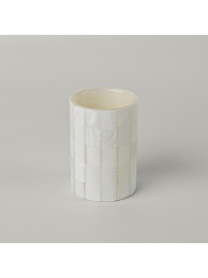 Zemira Linens Glow 7X7X9,6 cm Fırçalık