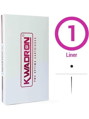 Zemira Kwadron Pmu Optima 25/1 Rllt Round Liner Long Taper - Kartuş Pmu Iğnesi