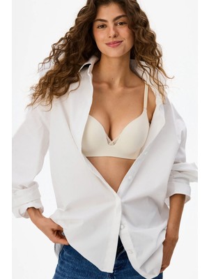 Penti Ekru Eliza Push Up Sütyen
