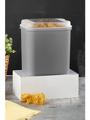 Zemira Masal Saklama Kabı Gri 4.5 Litre, Gri