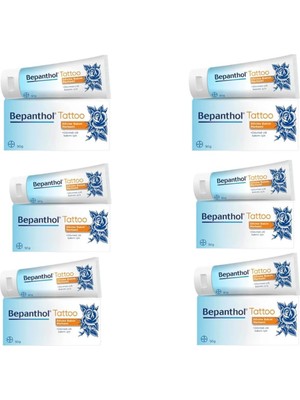 Zemira Tattoo Dövme Bakım Merhemi, 50 Gr, 6 Adet