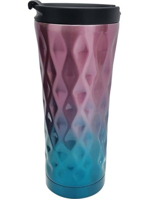 Zemira Komple 304 L Çelik Degrade 6 Oz 500 ml Kahve Termos Mug CIN228ML