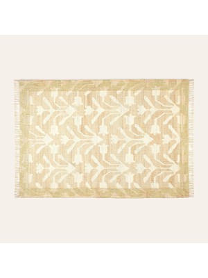 Zemira Jaıpur Jüt Kilim 120X180 cm Bej - Yeşil