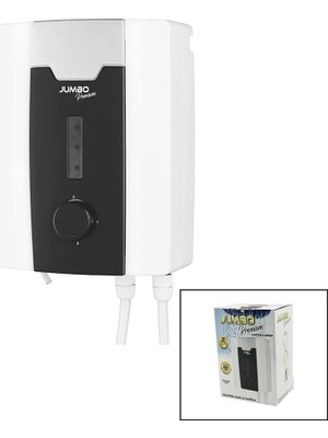 Ozka Concept Beyaz Ani Su Isıtıcı Elektrikli Şofben Duş 7 Emniyet Termostat 3 Kademeli 8000W