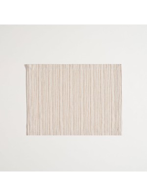 Zemira Nilüfer Ekru - Bej Amerikan Servis 35X50 cm