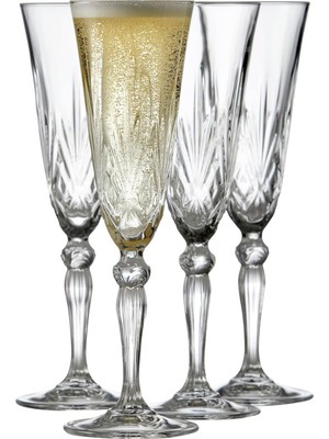 Zemira Lyngby Glas Melodia Kristal Kadehi 4 Adet 16 cl