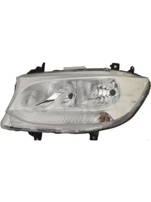 Zemira Far Sol Motorlu Krom Çerçeveli Fiat Ducato Maxi, Peugeot Boxer, Citroen Jumper 14 LED (Ballast Dahi