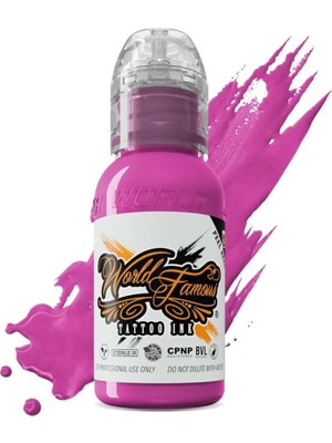 Zemira Paris Pink - Famous Ink Dövme Boyası - 1/2OZ/15ML