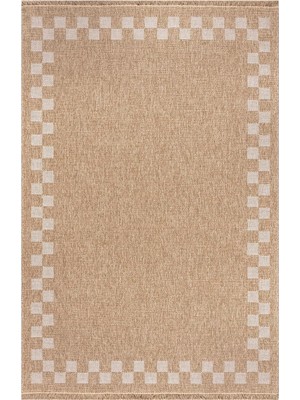 Zemira Fibra Halı Kilim Salon Oturma Odası Yolluk Yatak Odası Koridor Halısı A0705A, 50 x 80