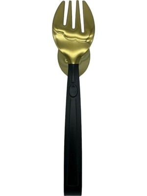 Zemira Gold Siyah, Paslanmaz Çelik, Salata Maşası, Bpa Free, 1 Adet