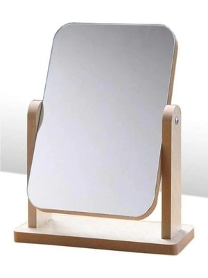 Zemira Uni̇chrome El Aynası Masa Aynası Makyaj Aynası Ayarlanabilir Makeup Mirror 17X22CM