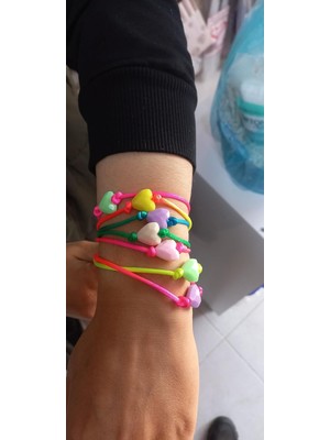 Zemira Benim Marifetlerim - Pastel Renk Kristal Desenli Bileklik 1 Adet