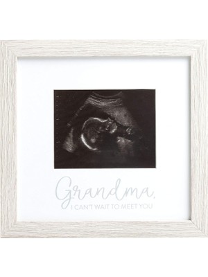 Zemira Kate & Milo Rustik Büyükanne Sonogram Resim Çerçevesi, Hamilelik Duyurusu, Ultrason Bebek Fotoğraf