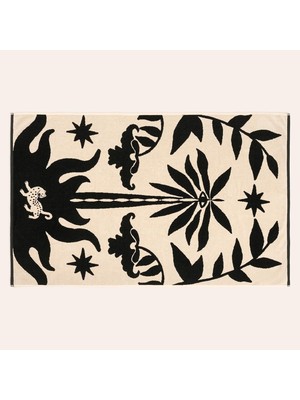 Zemira Tabea Bej Plaj Havlusu 90X150 cm