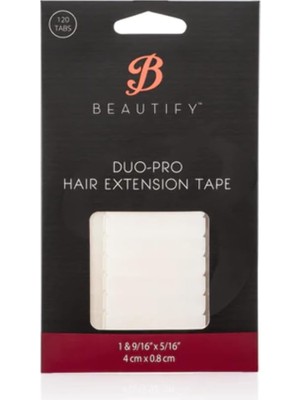 Zemira Walker Tape Duo-Pro Hair Extension - Bant Kaynak Bandı 1 & 9/16'' x 5/16'' (4 cm x 0,8 Cm) 120 Adet
