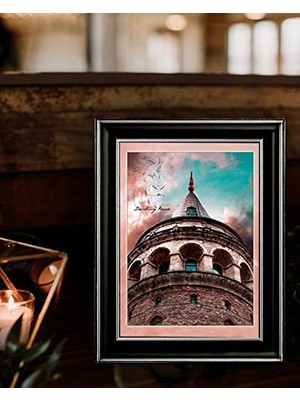 Zemira A5- 6X8-15X21CM Si̇yahgumus-Fotoğraf Çerçevesi