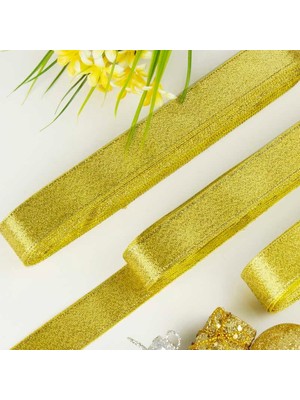 Zemira Benim Marifetlerim - Simli Altın Kurdele 1 cm 10 Metre