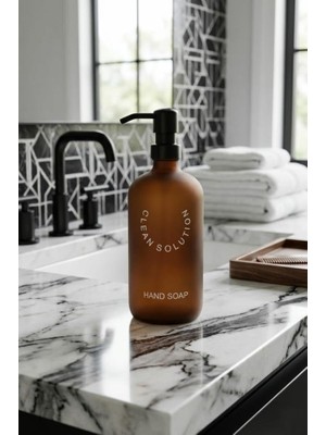 Zemira Amber Cam Sıvı Sabunluk 500 ml