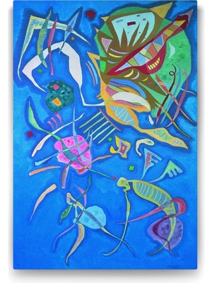 Zemira Wassily Kandinsky - Silent Harmony Tablosu - 100X140CM