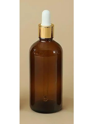 Zemira Wellline 100 cc Cam Damlalıklı Amber Şişe [100 CC=100ML x 3 Adet] / Ecza Şişesi/dropper Şişe 869743