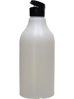 Zemira Sampex 1 Adet 500 ml Sert Plastik Kapaklı Şampuan Şişesi 869743171879