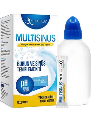 Zemira Multisinus Burun Sinüs Temizleme Kiti x 20 Saşe