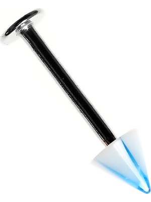 Zemira Rouge Labret Stud Çelik Spike Piercing TDGR00922