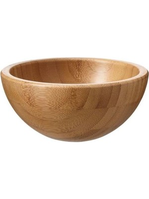 Zemira Bambu Servis Kasesi Ölçü 12 cm Bambu Çerezlik Kase
