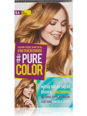 Zemira Pure Color 8-4 Bal Badem - Saç Boyası