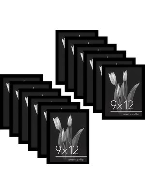 Zemira Americanflat 9X12 Picture Frame With Polished Plexiglass - Set Of 12 - Signature - Pictu