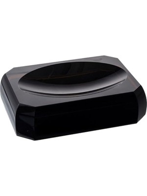 Zemira System Cyrstal Bath Accessory Soap Dish Brown Siyah Tek Ebat BA2051 008 C7