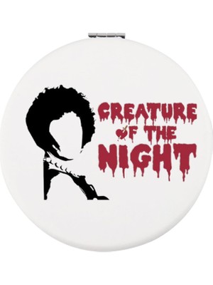Zemira Bleouk Rocky Horror Kompakt Ayna Müzikal Film Hayranları Hediye Korku Filmi Temalı Cep Makyaj Seyah