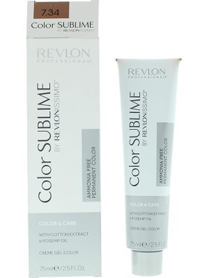 Zemira Revlonissimo Color Sublime Color & Care 7.34 Orta Kumral Dore Bakır