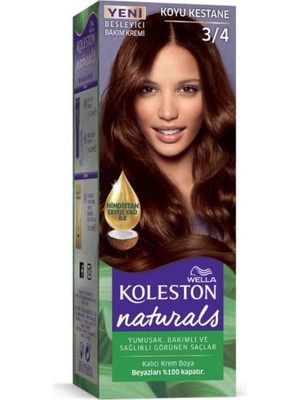 Zemira Naturals Koyu Kestane 3/4