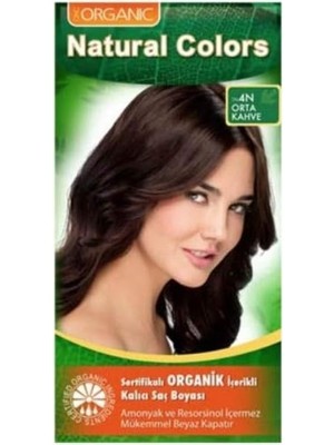 Zemira Colors Organik Içerikli Saç Boyası (4n - Orta Kahve)