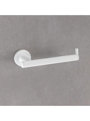 Zemira System Hoop Tuvalet Kağıtlığı Beyaz Renk 47X72X156 mm