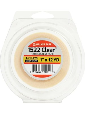 Zemira Walker Tape - 1522 Clear™ Roll Tape - Protez Saç Bandı Rulo 3 Yds (2,74M) (1" x 12 Yd)