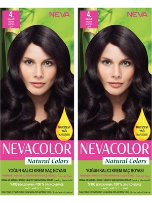 Zemira Color Saç Boyasi 4 Kahve 2'li̇ Set