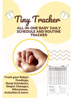 Zemira Independently Published All-In-One Baby Daily Schedule And Routine Tracker: Track Milestones, Feedi