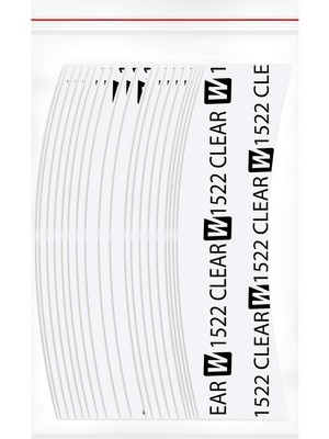 Zemira Walker Tape 1522 Clear™ Protez Saç Bandı (''c'' (2,0cm x 7,5cm))