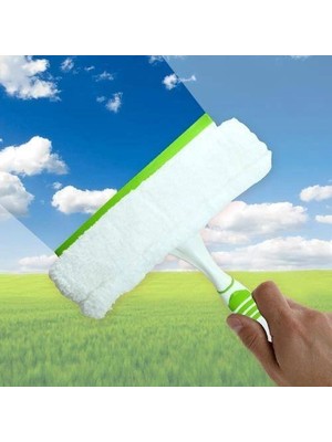 Ozka Concept Çekçekli Mikrofiber Cam Silme Mopu